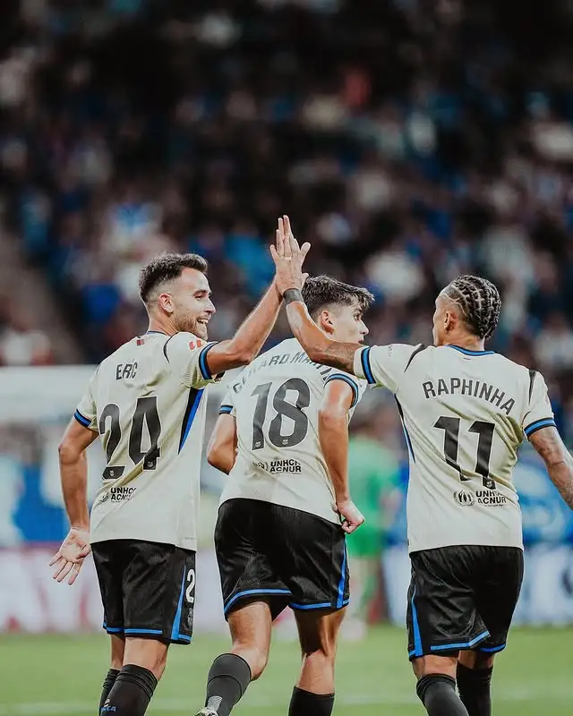 本场最佳！埃里克-加西亚ins：精彩的逆转，展现了巴萨精神