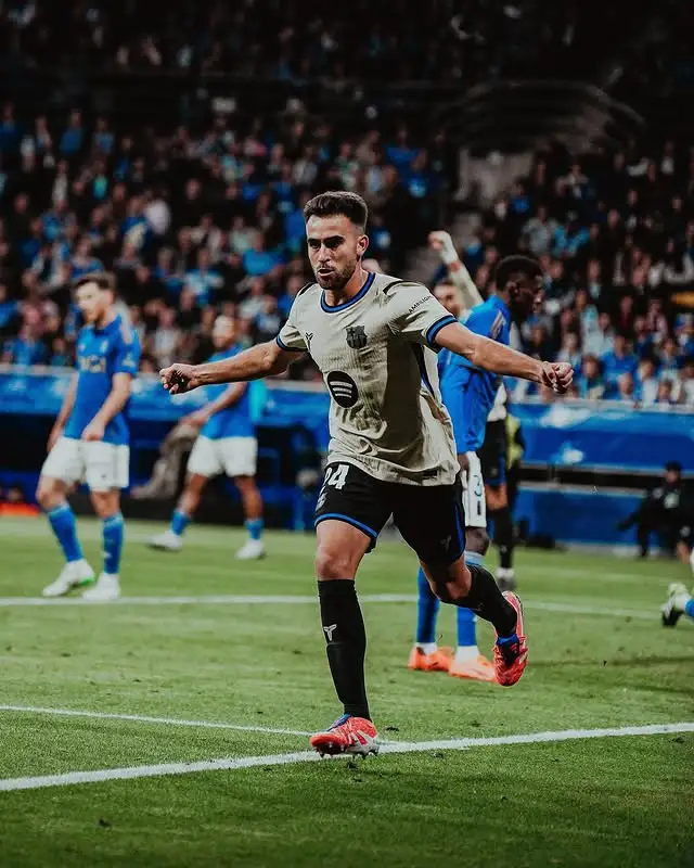 本场最佳！埃里克-加西亚ins：精彩的逆转，展现了巴萨精神